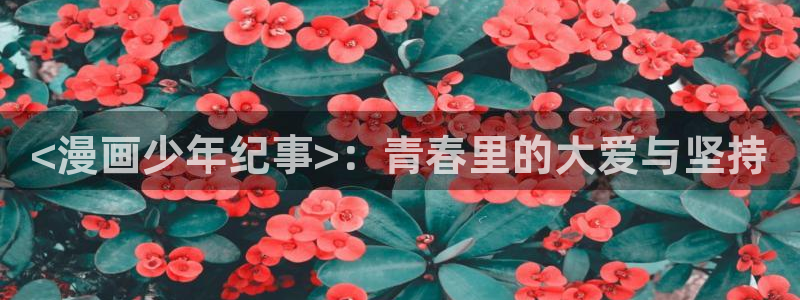 香蕉文化漫画免费：<漫画少年纪事>：青春里的大爱与坚持